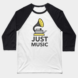 Just Music Baseball T-Shirt